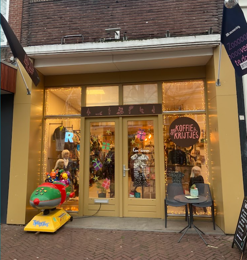 Koffie en Krijtjes in Leeuwarden.